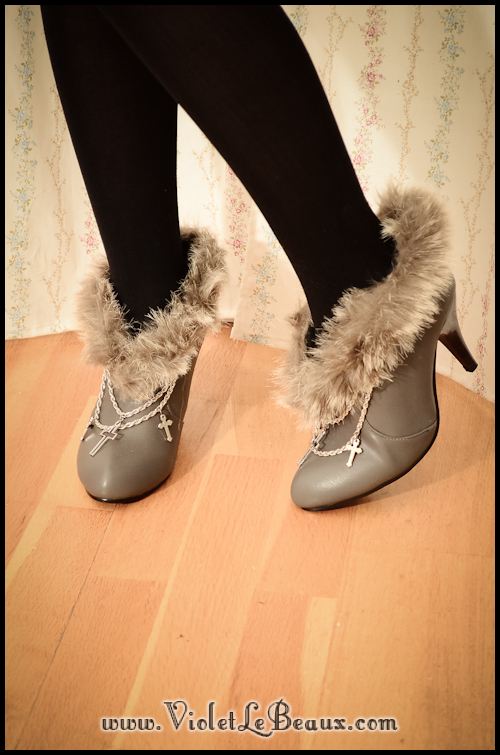 Fur on sale boots diy